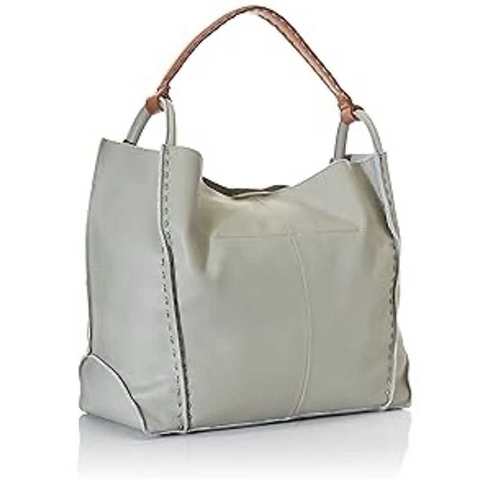 The Sak Los Feliz Leather Tote Bag Meadow Tassel Charm Women's - Picture 4 of 6